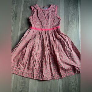 Rachel Riley Girls Heart Dress Size 7Y
